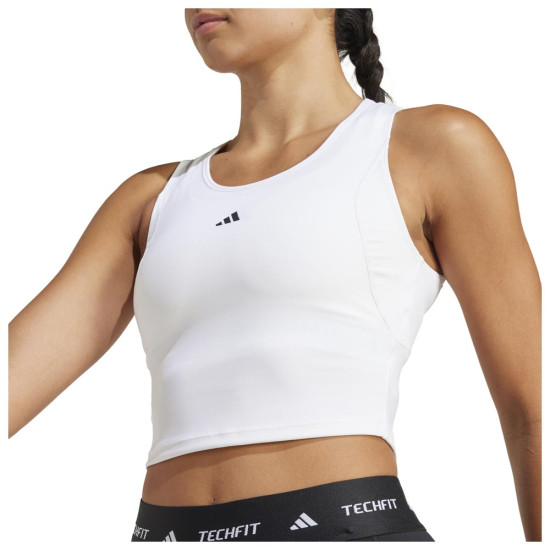 Adidas Γυναικεία αμάνικη μπλούζα Techfit Crop Tank Top
